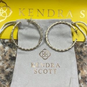 Kendra Scott hoop earrings